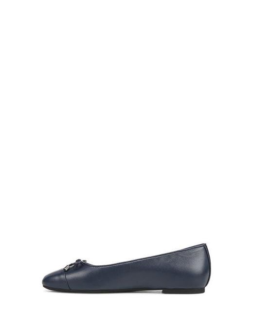 Vionic Blue Klara Cap Toe Flat