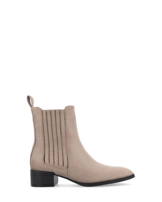 Journee Collection Brown Wrenley Bootie