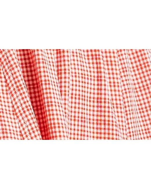 Max Studio Pink Smocked Waist Maxi Sundress