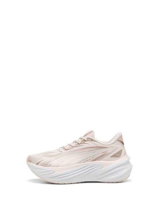 PUMA White Maxima Pro Sneaker