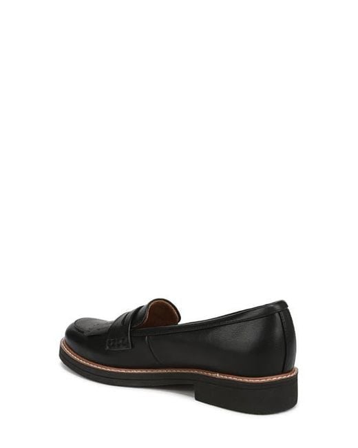 Naturalizer Black Pacey Kiltie Fringe Loafer