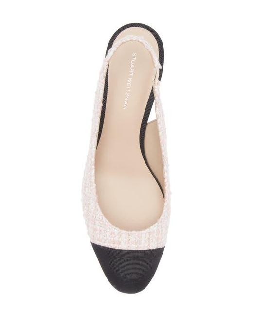 Stuart Weitzman Natural Milla 55 Slingback Pump