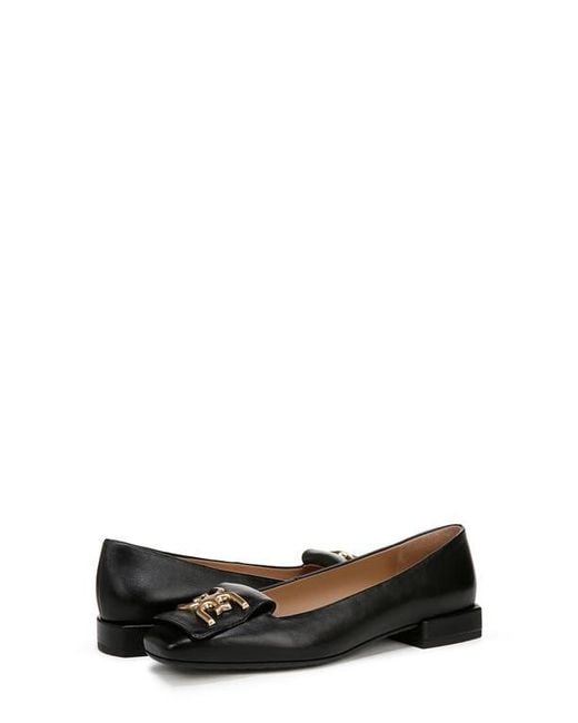 Sam Edelman Black Emina Square Toe Flat