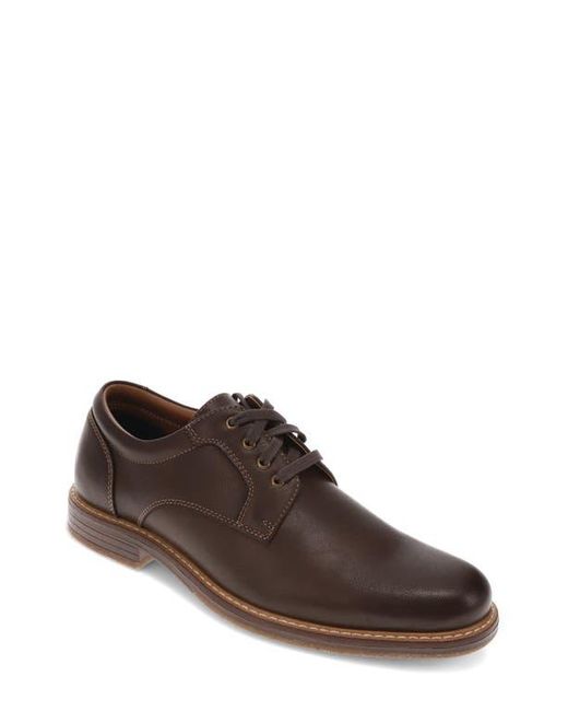 Dockers Brown Handel Plain Toe Derby for men