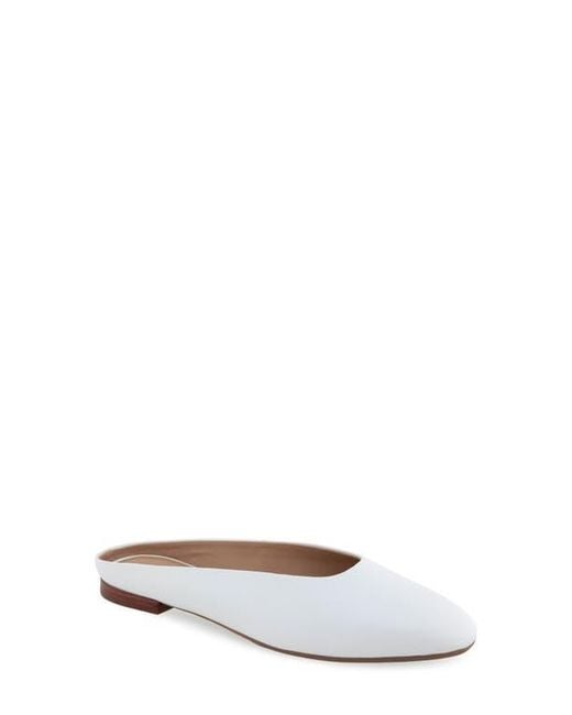 Aerosoles White Amara Mule
