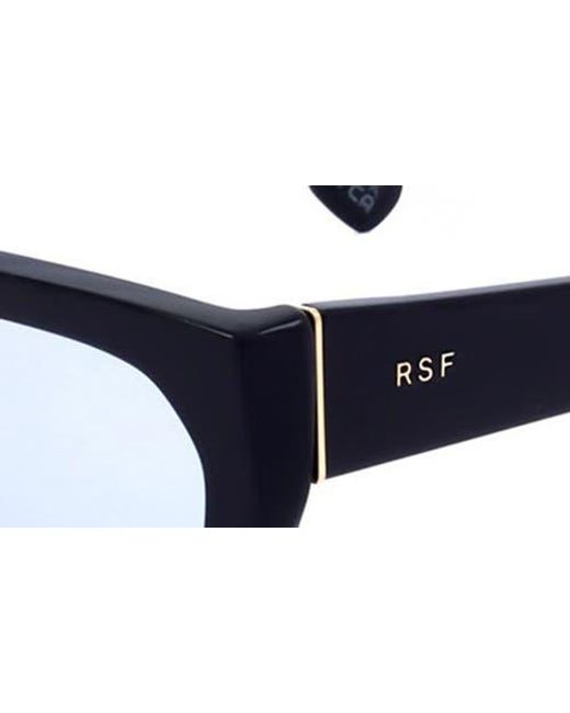 Retrosuperfuture Black 54Mm Rectangle Sunglasses