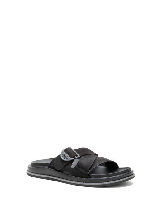 Chaco Black Townes Slide Sandal