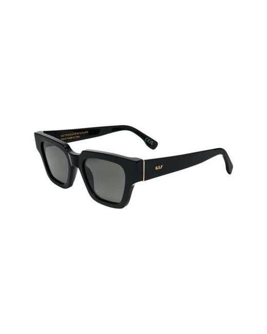 Retrosuperfuture Gray 53Mm Square Sunglasses