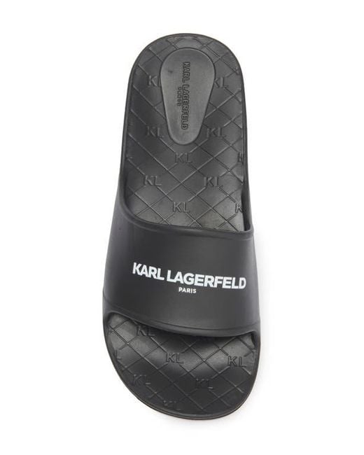 KARL LAGERFELD Kc Maison Logo Slide サンダル KARL LAGERFELD Kc Maison Logo Slide サンダル