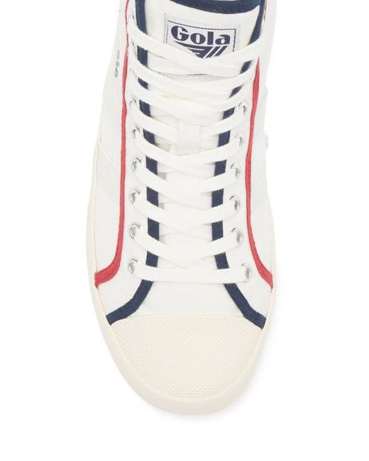 Gola White Coaster Smash High Top Sneaker