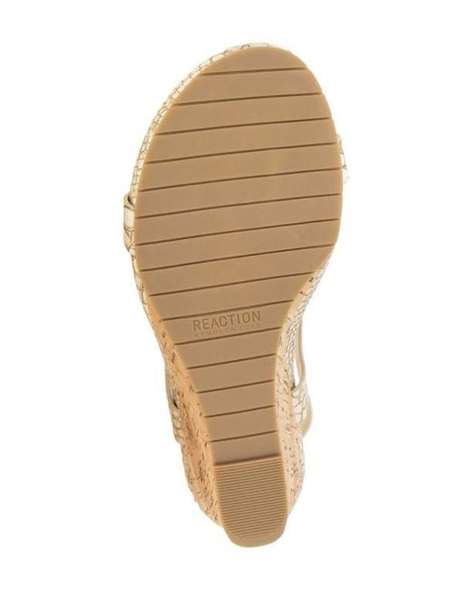 Kenneth Cole Natural Greatly Platform Wedge Sandal