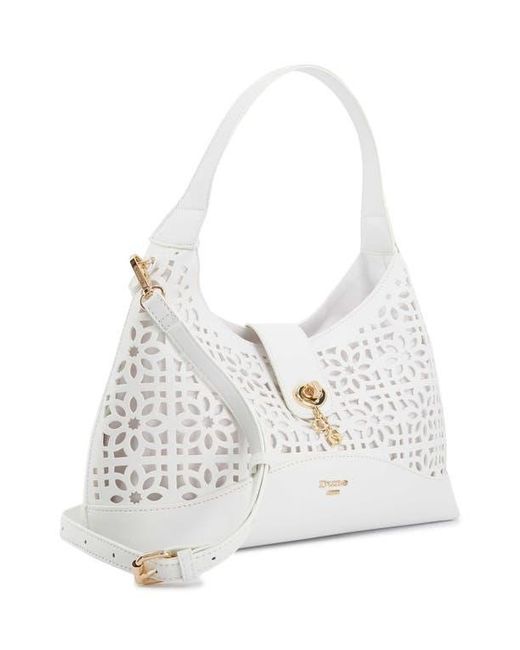 Dune White Dlaser Shoulder Bag