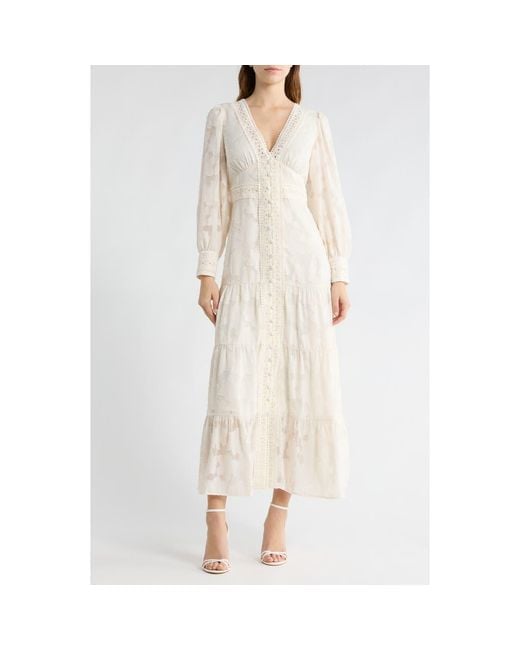 love by design lace long sleeve midi dress Long Sleeve Lace Maxi Dress