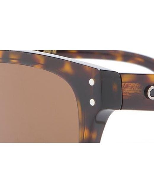 Ferragamo Brown Gancini 55Mm Rectangular Sunglasses for men