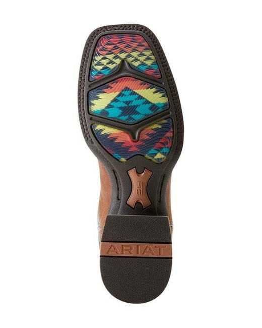 Ariat Brown Hudson Western Boot for men