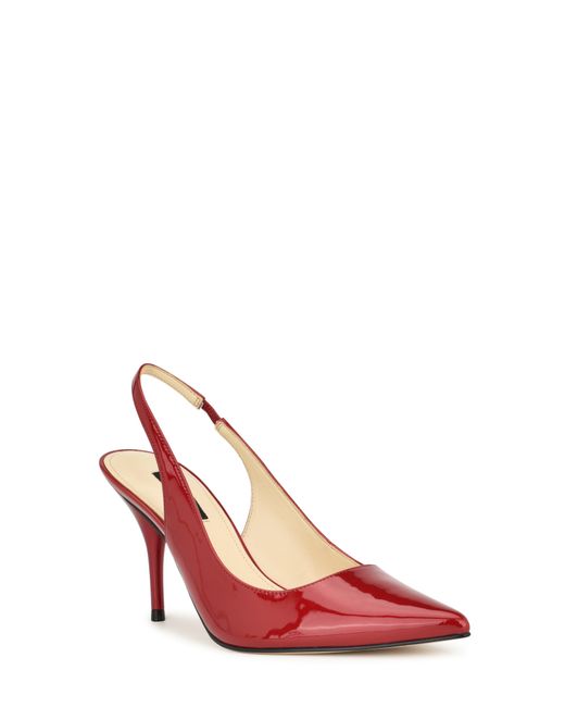 Nine West Toress Slingback Pump in Red | Lyst
