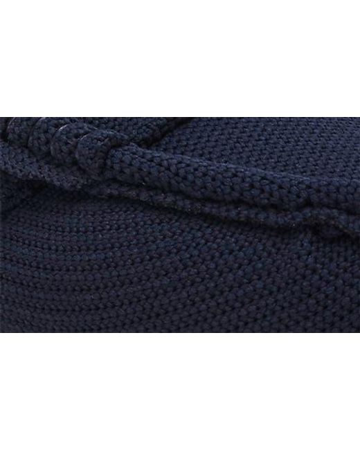 Anne Klein Blue Skylar Knit Penny Loafer