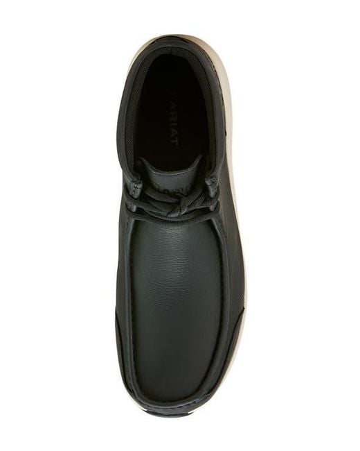 Ariat Black Spitfire Leather Chukka Boot for men