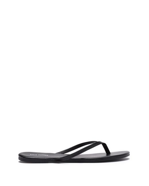 steve madden black flip flops