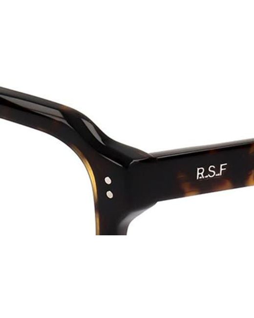 Retrosuperfuture Black 59Mm Rectangular Optical Glasses