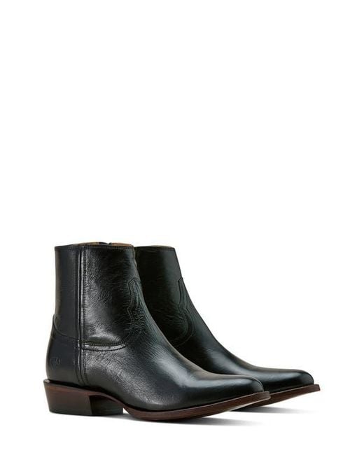 Ariat Black Barrett Almond Toe Boot for men