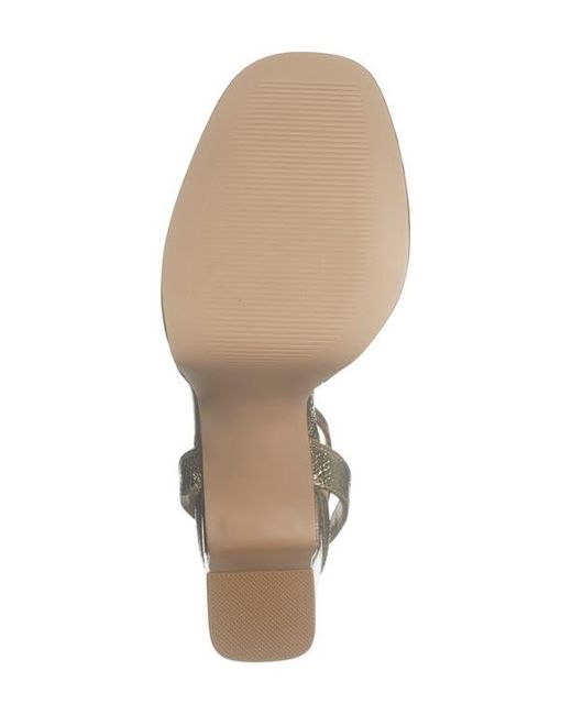 Steve Madden Natural Kymmee Platform Pump