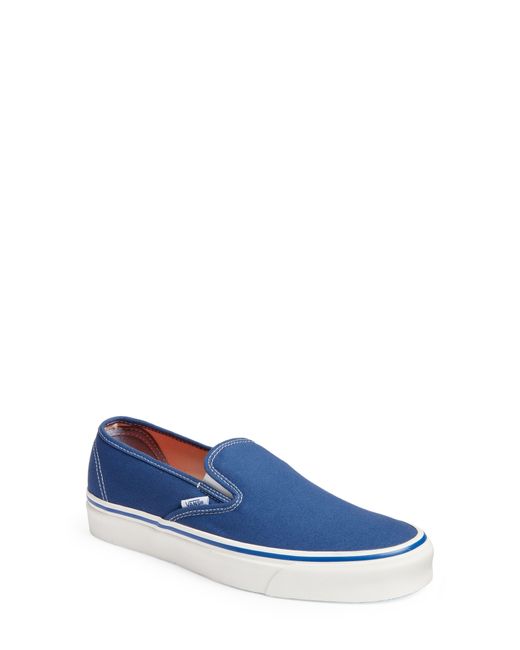 Vans Blue Slip-on Deck Shoe for men