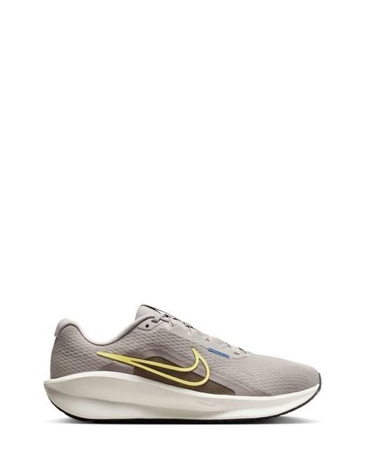 Nike White Downshifter 13 Running Shoe for men