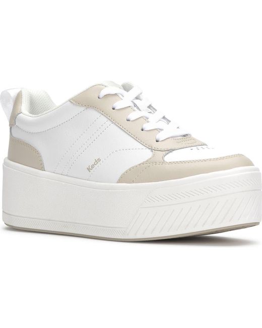 Keds White Sky Ii Platform Sneaker