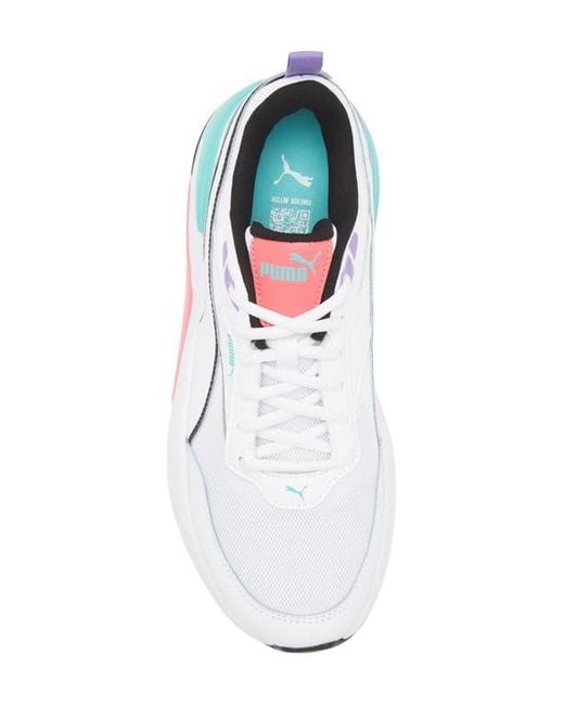 PUMA White X-Ray Clean Sneaker