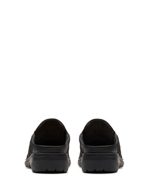 Clarks Black Carleigh Viola Clog