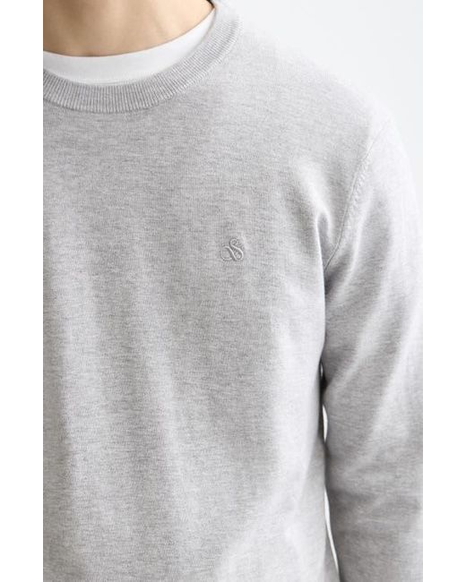 Scotch & Soda Gray Core Crewneck Pullover for men