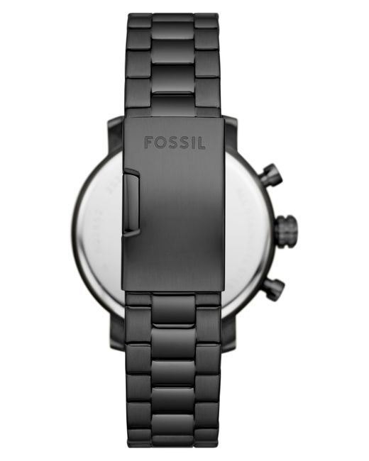 Fossil Black Modern Rhett Three Hand Quartz Bracelet Watch for men