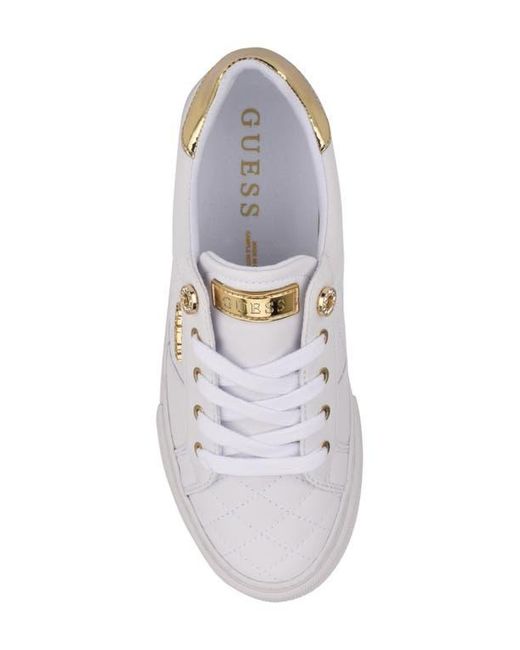 Guess White Loven Sneaker