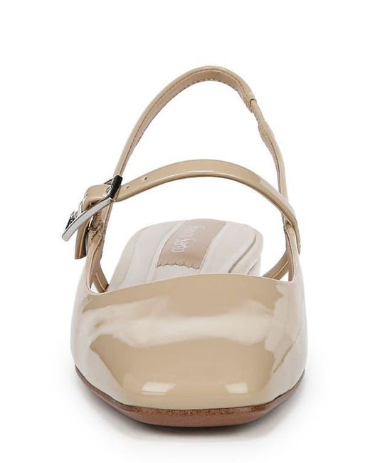 Franco Sarto Natural Destin Slingback Flat
