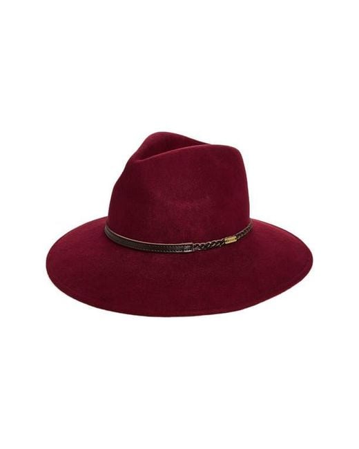 Barbour Red Tack Wool Fedora