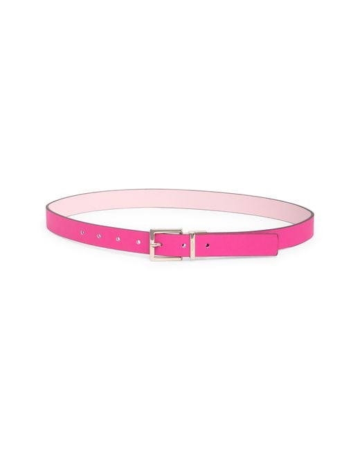 Kate Spade Pink Reversible Belt