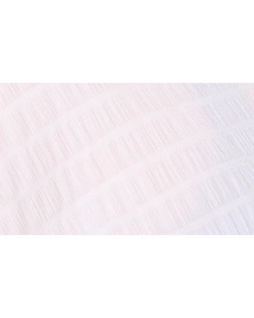 Spanx White Active Run Water Resistant Half-Zip Jacket