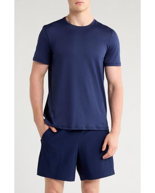 90 Degrees Blue Nomad Mesh Short Sleeve T-Shirt for men