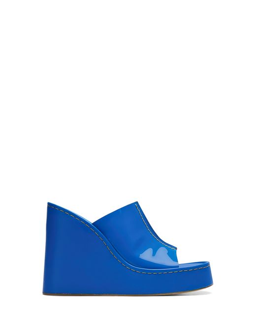 Miista Blue Rhea Platform Wedge Sandal
