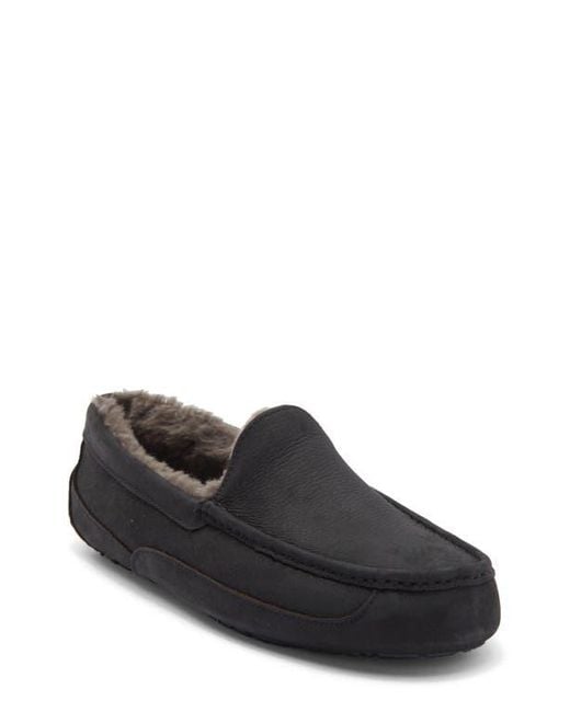 Ugg Black Ascot Loafer Slipper for men