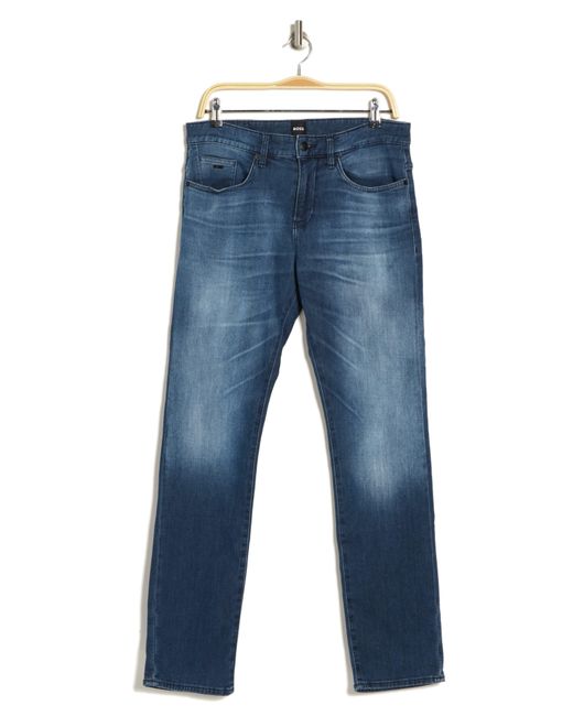 BOSS by HUGO BOSS Delaware Slim Jeans in Blue for Men | Lyst