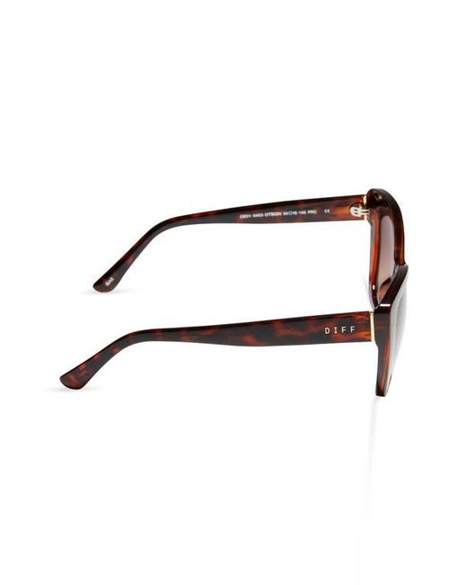 DIFF Pink 54Mm Square Sunglasses