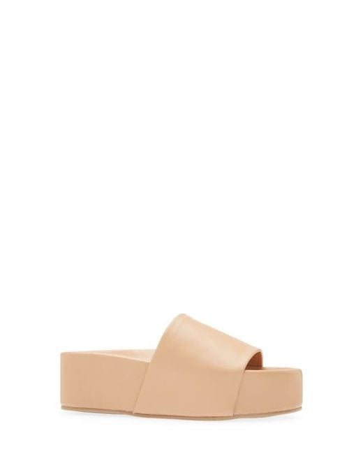 Beek Natural Albatross Platform Sandal