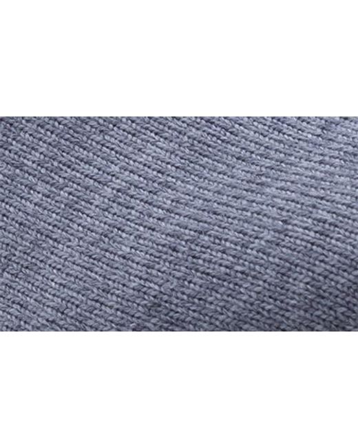 Woolloomooloo Blue Cheviot Merino Wool Lace-Up Sneaker
