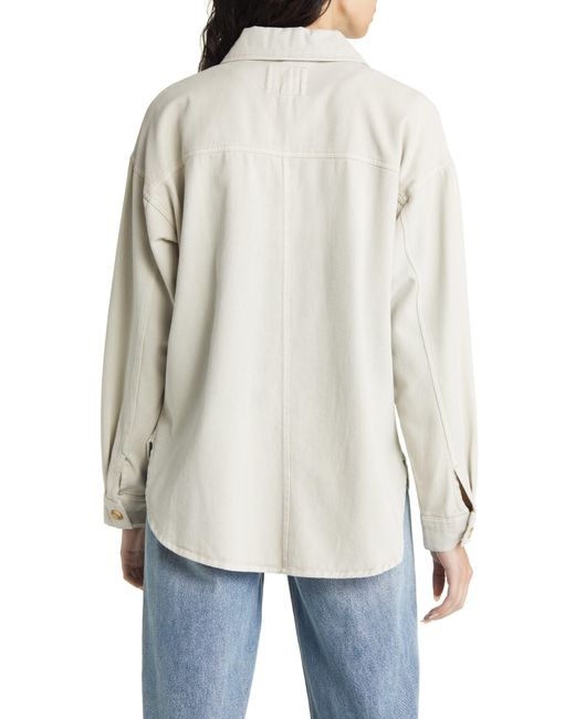 Thread & Supply White Fletcher Shirt Jacket