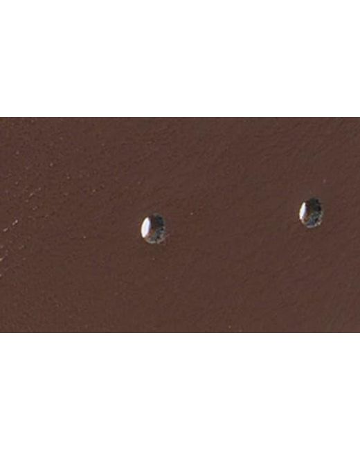 Steve Madden Brown Reversible Faux Leather Belt