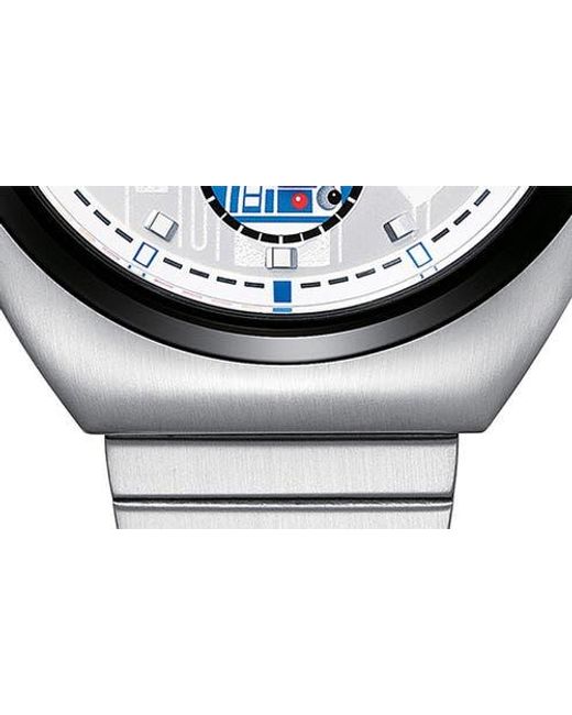 Citizen Gray X Star Wars Tsuno R2-D2 Bracelet Watch, 38Mm for men