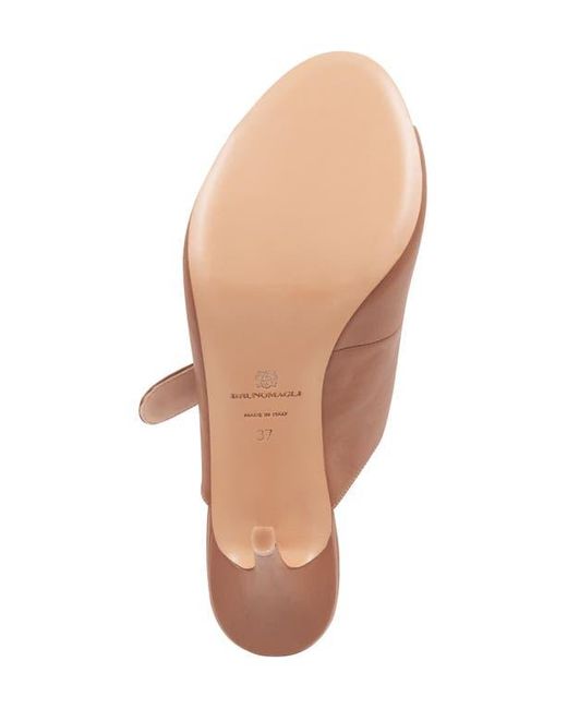 Bruno Magli Brown Carina Stiletto Sandal