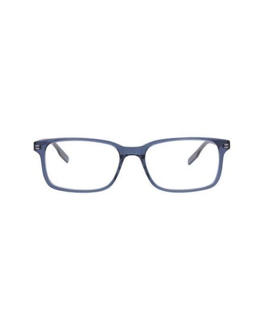 Montblanc Multicolor 54Mm Rectangular Optical Glasses for men
